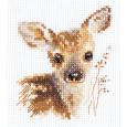 0-195 Portraits of animals. Fawn